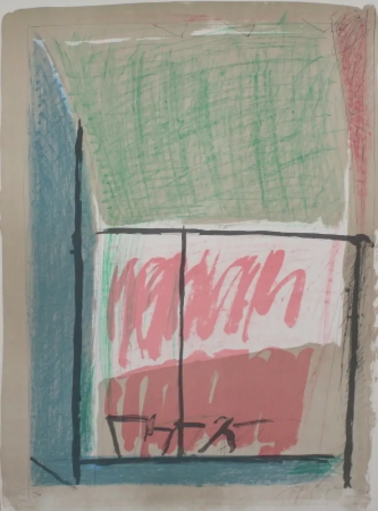 Литография Ràfols Casamada - Interiors 5