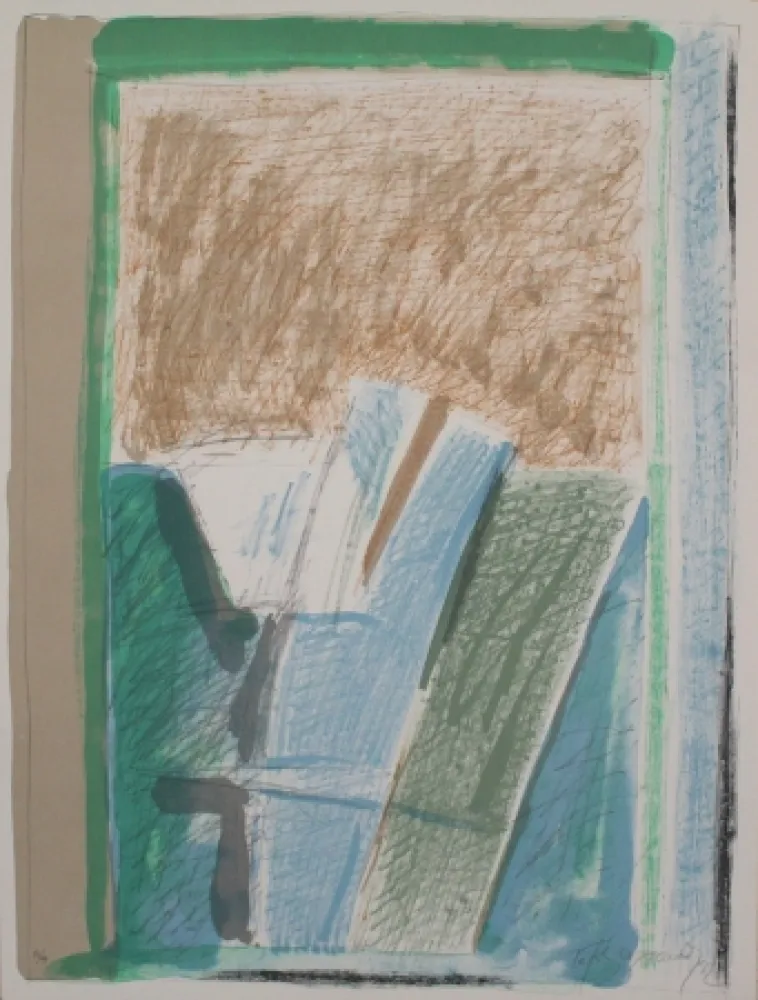 Литография Ràfols Casamada - Interiors 8