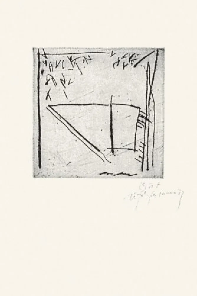 Гравюра Сухой Иглой Ràfols Casamada - JJardí-1