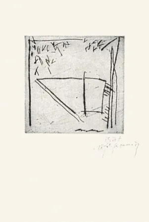 Гравюра Сухой Иглой Ràfols Casamada - JJardí-1