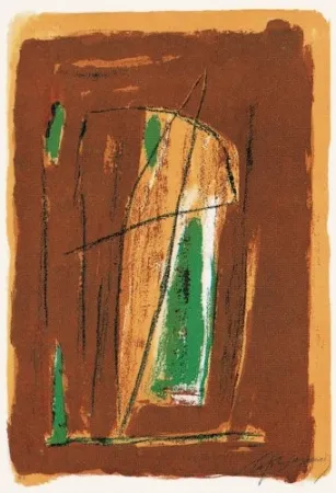 Литография Ràfols Casamada - La tardor-4	