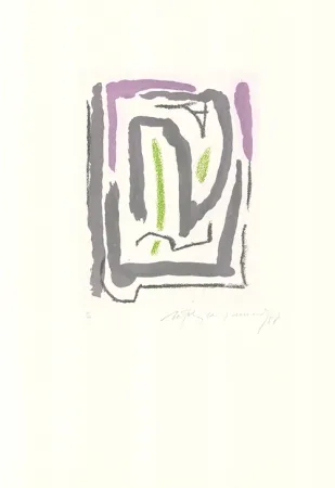 Офорт И Аквитанта Ràfols Casamada - Laberint-1