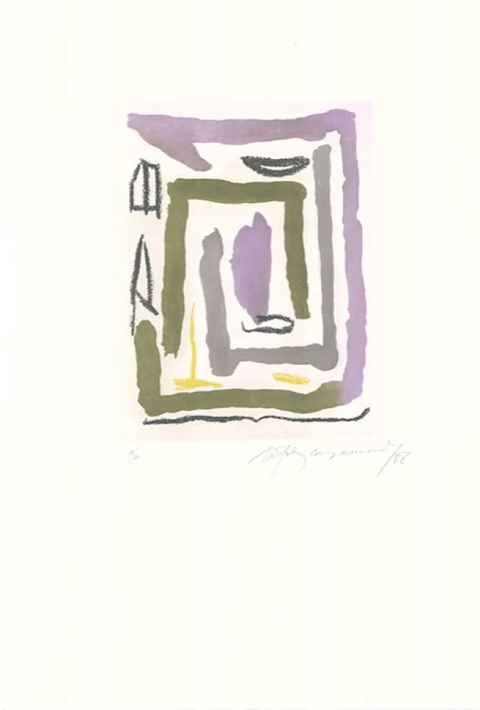 Офорт И Аквитанта Ràfols Casamada - Laberint-2