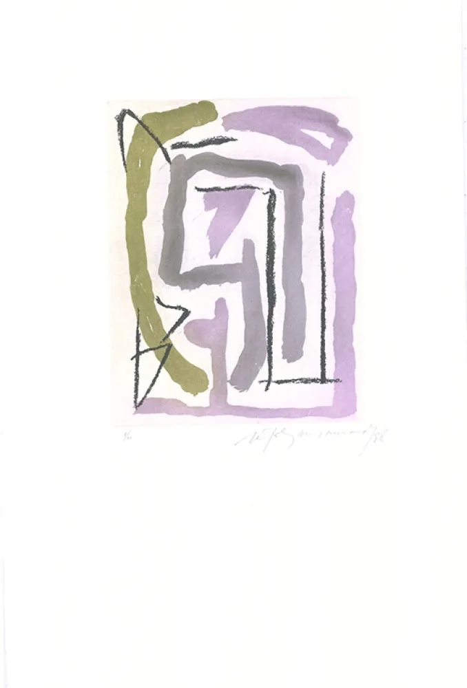 Офорт И Аквитанта Ràfols Casamada - Laberint-4