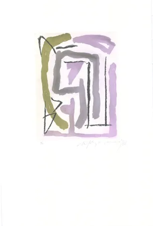 Офорт И Аквитанта Ràfols Casamada - Laberint-4