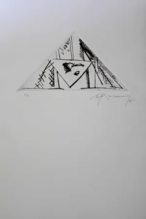 Гравюра Ràfols Casamada - Luna Park 2