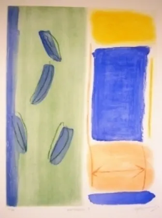 Офорт И Аквитанта Ràfols Casamada - Mediterraneo I 