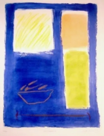 Акватинта Ràfols Casamada - Mediterraneo III