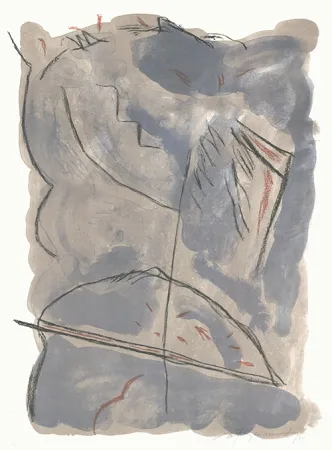 Литография Ràfols Casamada - Parc-2