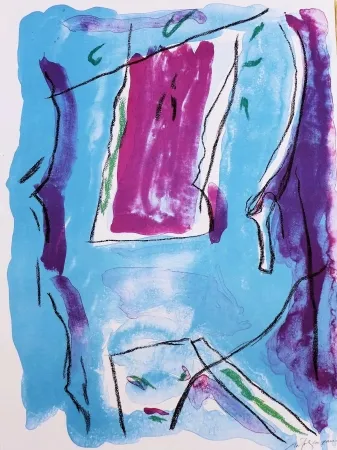 Литография Ràfols Casamada - Parc-4	 