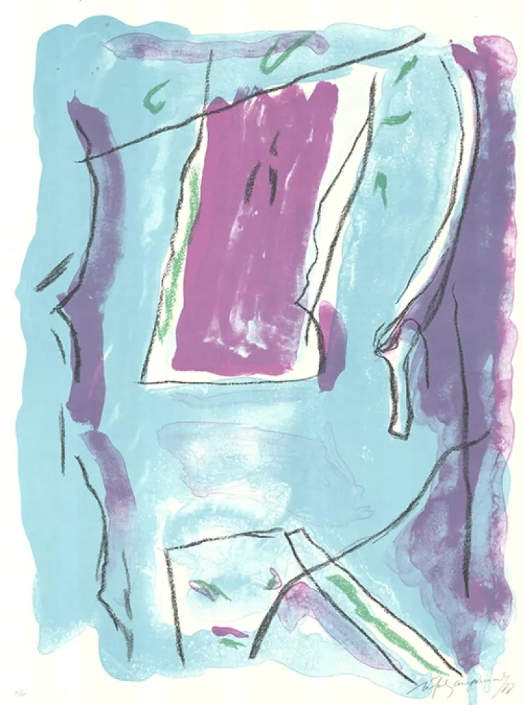 Литография Ràfols Casamada - Parc-4