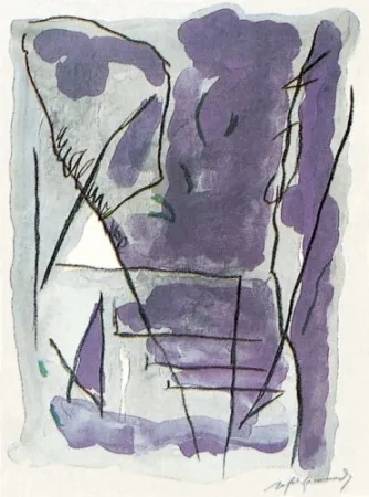 Литография Ràfols Casamada - Parc-6	