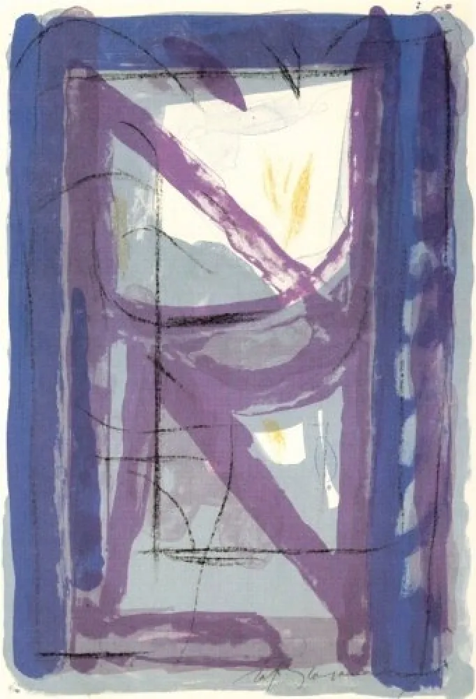 Литография Ràfols Casamada - Portfolio 12th Anniversary of Galeria Joan Prats