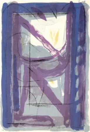 Литография Ràfols Casamada - Portfolio 12th Anniversary of Galeria Joan Prats