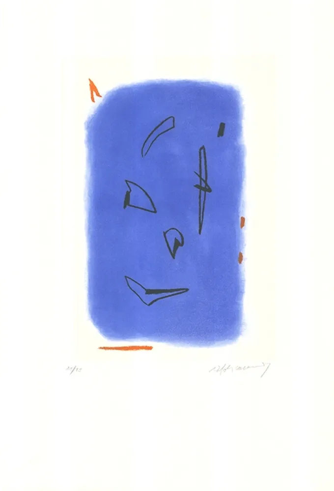 Офорт И Аквитанта Ràfols Casamada - Primavera-1