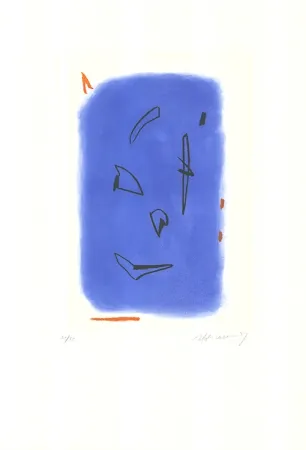 Офорт И Аквитанта Ràfols Casamada - Primavera-1