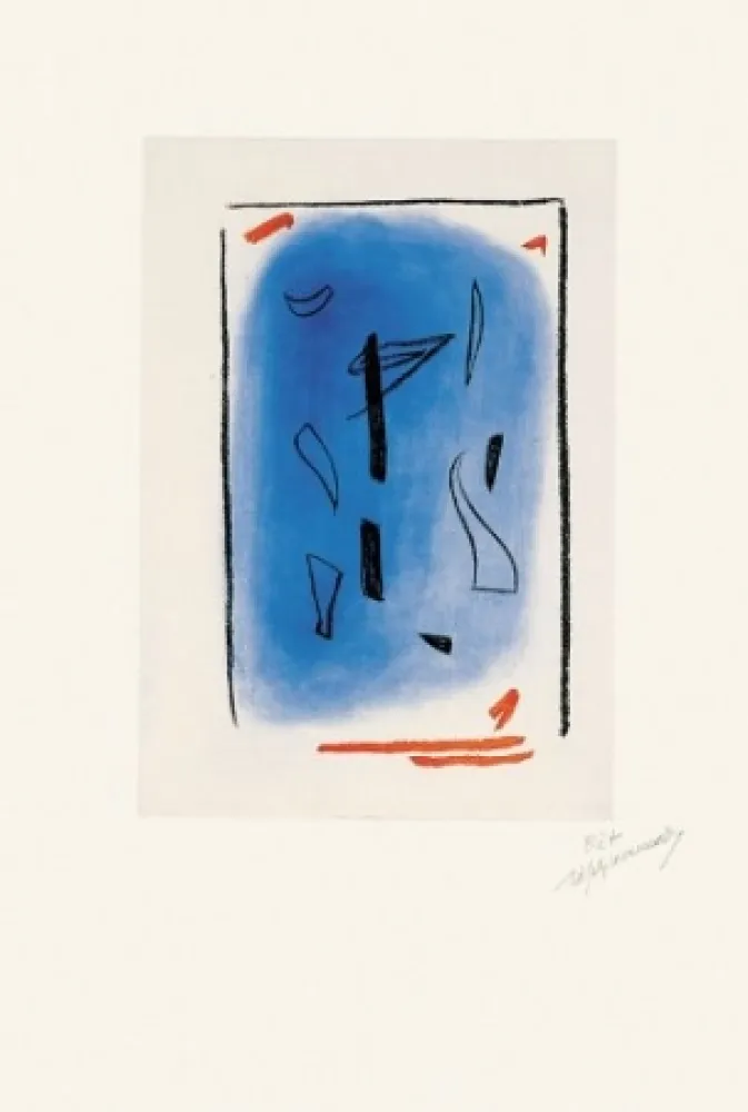 Гравюра Ràfols Casamada - Primavera-2	 