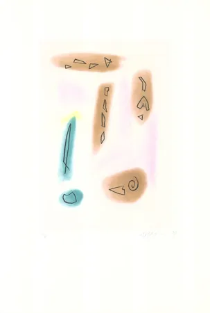 Офорт И Аквитанта Ràfols Casamada - Primavera-4