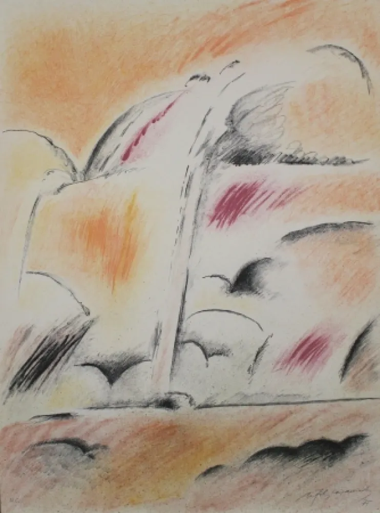 Литография Ràfols Casamada - RC-10