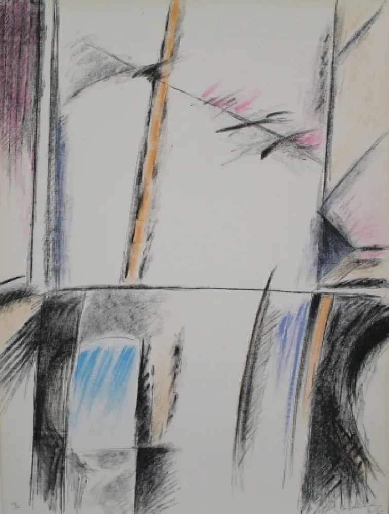 Литография Ràfols Casamada - RC-3