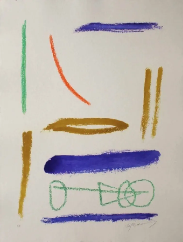 Офорт И Аквитанта Ràfols Casamada - Ritmes i Espais 2