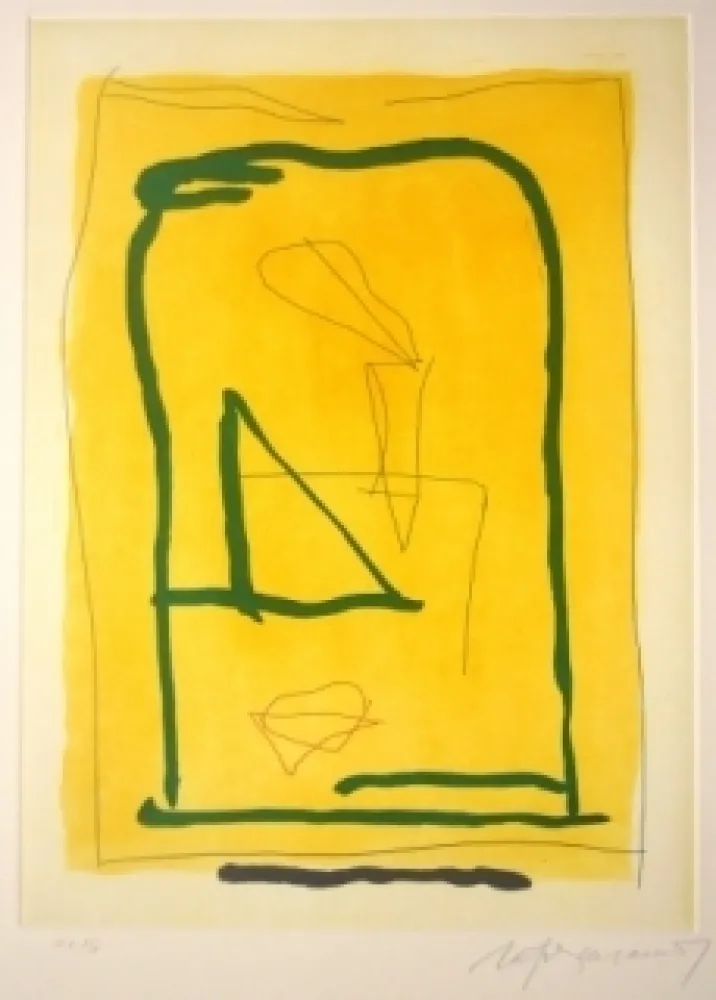 Офорт И Аквитанта Ràfols Casamada - Sans titre 11