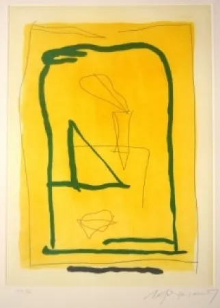 Офорт И Аквитанта Ràfols Casamada - Sans titre 11