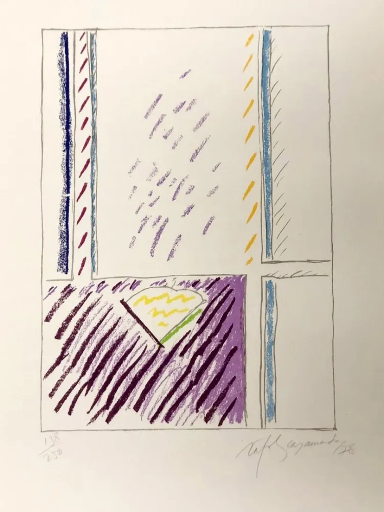 Сериграфия Ràfols Casamada - Sense Titól