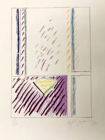 Сериграфия Ràfols Casamada - Sense Titól