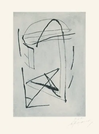 Гравюра Ràfols Casamada - Signe i color-2