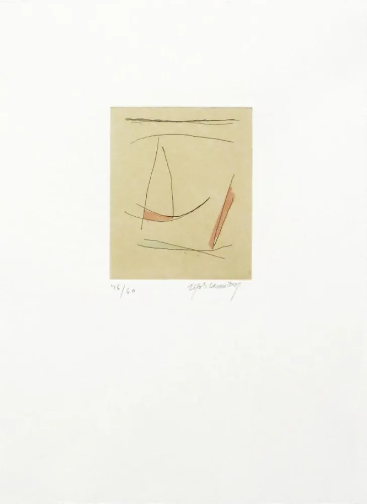 Гравюра Ràfols Casamada - Signe i colors