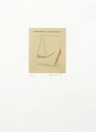 Гравюра Ràfols Casamada - Signe i colors