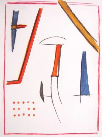 Гравюра Ràfols Casamada - Signes