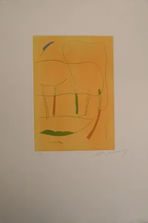 Гравюра Ràfols Casamada - Sin Título