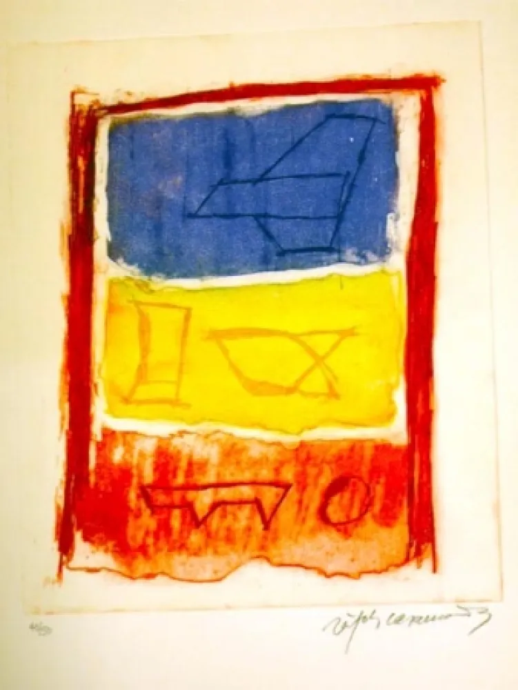 Офорт Ràfols Casamada - S/T