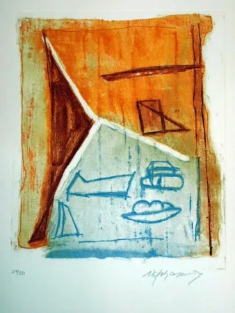 Офорт Ràfols Casamada - S/T