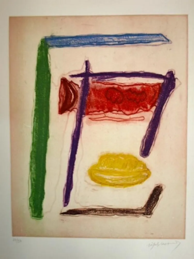 Офорт Ràfols Casamada - S/T