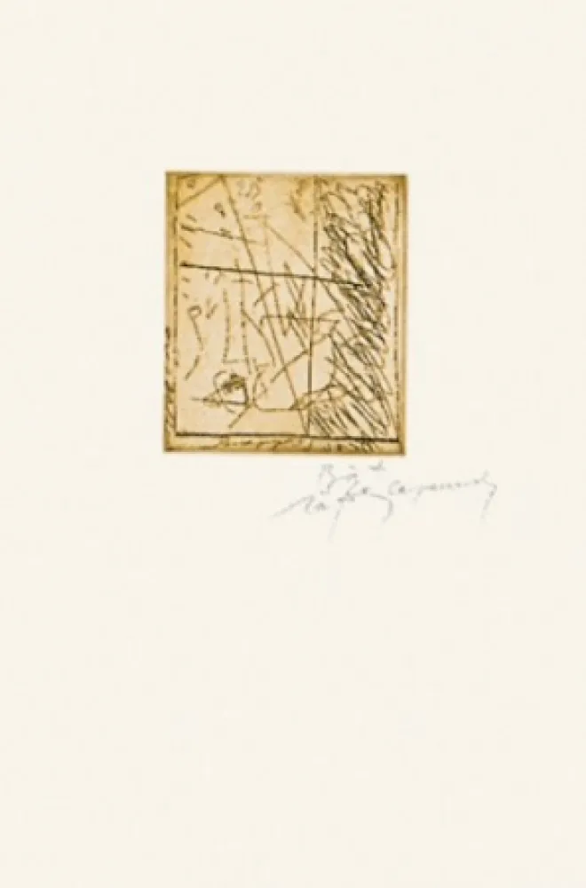 Гравюра Ràfols Casamada - Taula-6