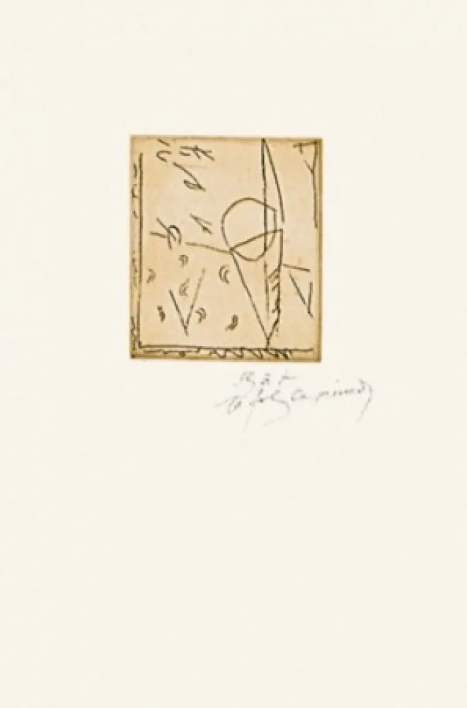 Гравюра Ràfols Casamada - Taula-9