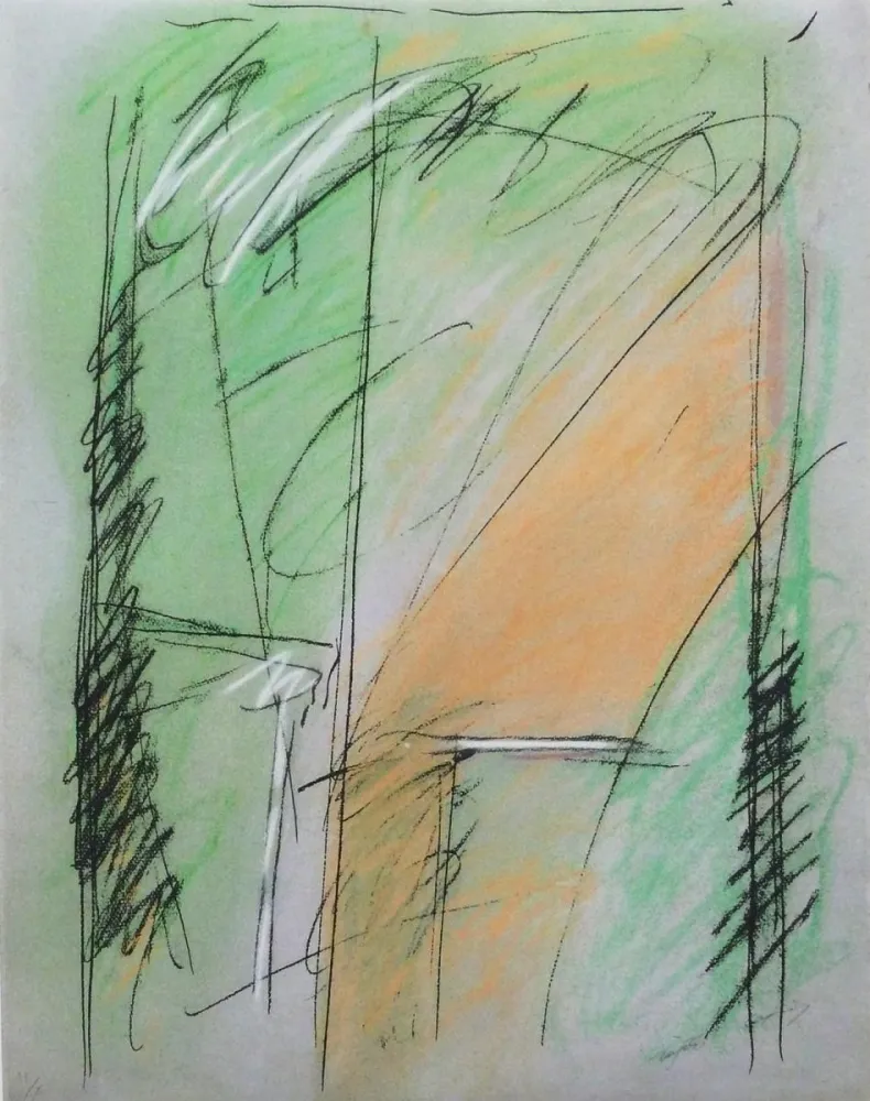 Гравюра Ràfols Casamada - Verd