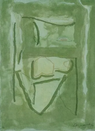 Литография Ràfols Casamada - Xipre-2	