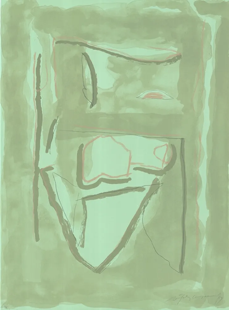 Литография Ràfols Casamada - Xipre-2