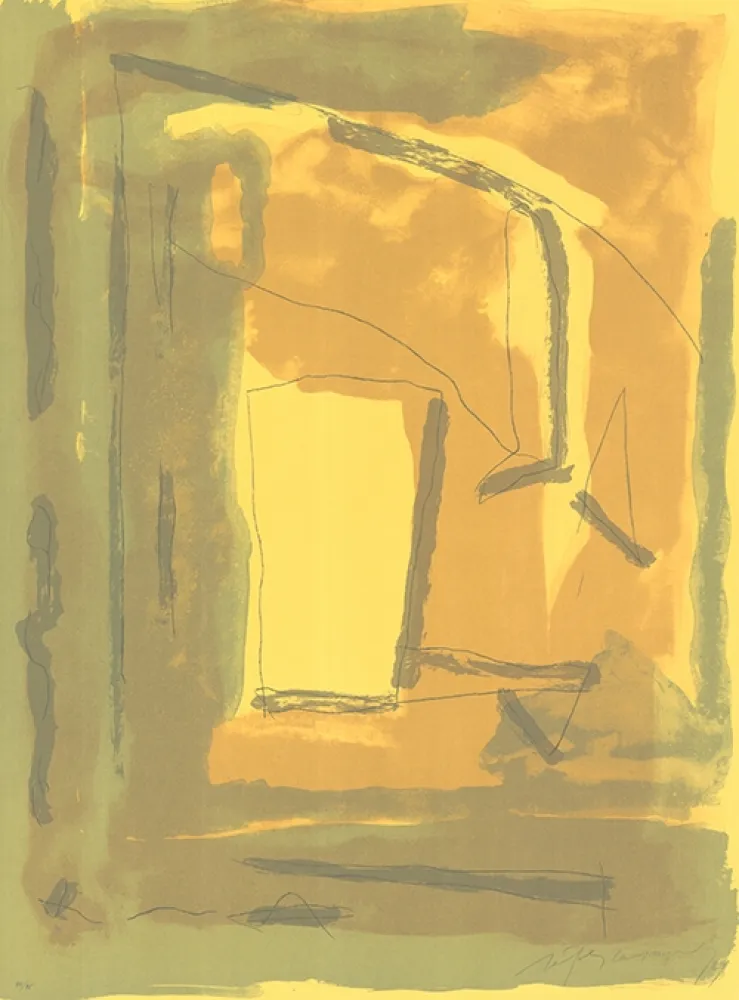 Литография Ràfols Casamada - Xipre-3