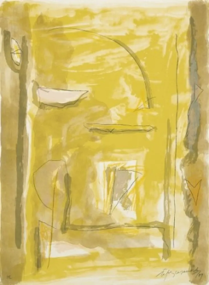 Литография Ràfols Casamada - Xipre-4	 