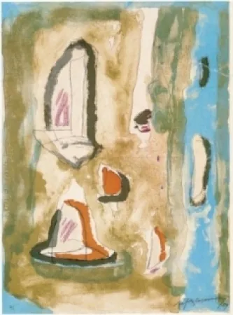 Литография Ràfols Casamada - Xipre-5V