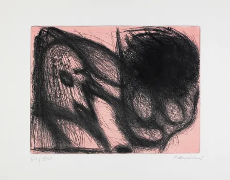 Гравюра Сухой Иглой Rainer - Ahnt (Premonition)