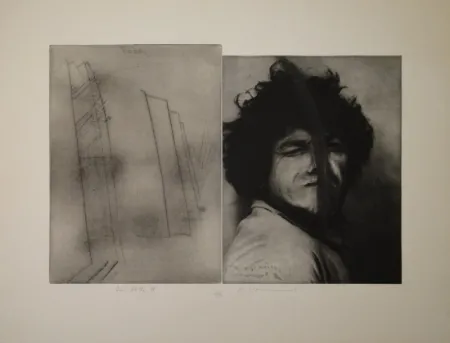 Гравюра Rainer - Doppelporträt oder Stirnspalt 