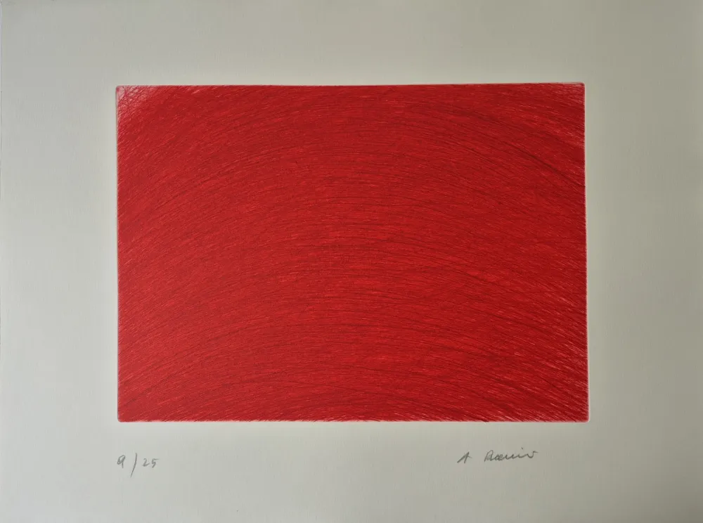 Гравюра Rainer - Red Wave