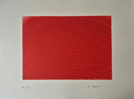 Гравюра Rainer - Red Wave
