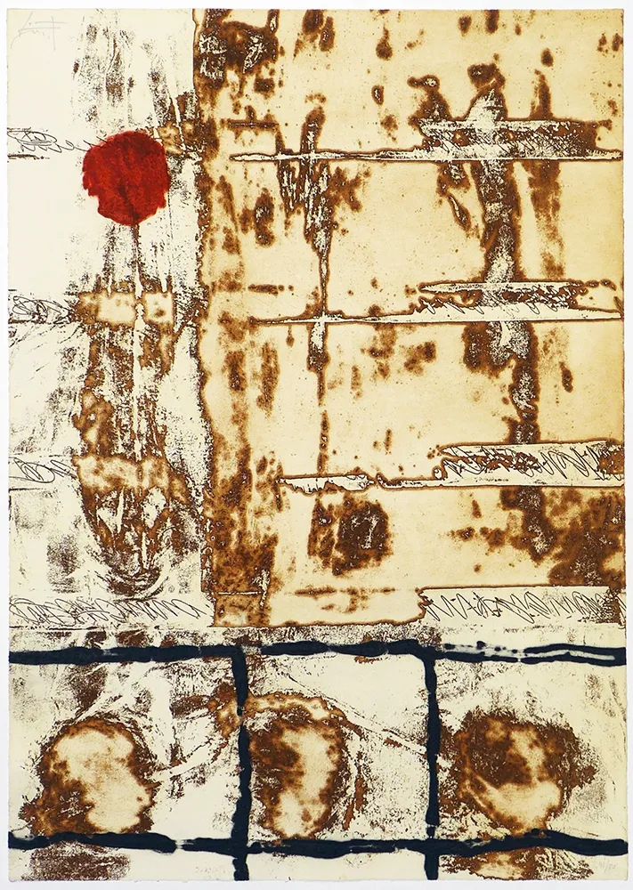 Акватинта Ramírez Suass - Molí d'en Xina I